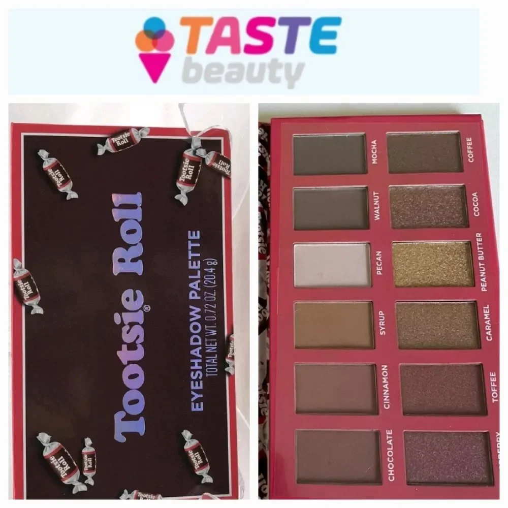 Taste Beauty Tootsie Roll‎ Eyeshadow Palette